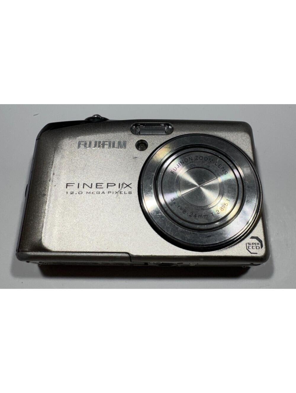 Fujifilm FinePix F50fd 12.0MP Digital Camera Silver